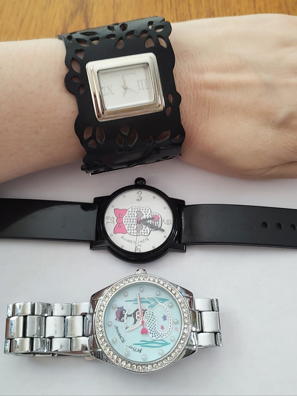 Bundle Of Untested Betsey Johnson Watches